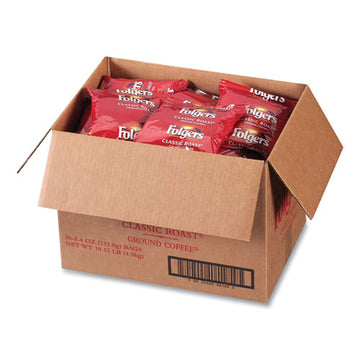 Folgers® Classic Roast Coffee Fraction Packs, 5.4 Oz, 30-carton freeshipping - TVN Wholesale